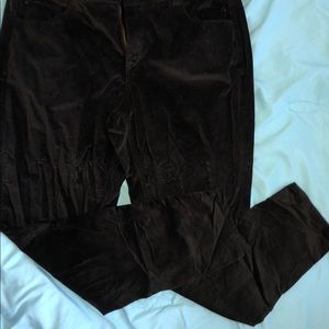 Lane Bryant black cords. Size 18